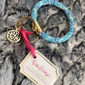 Lily Pulitzer Round Keychain
